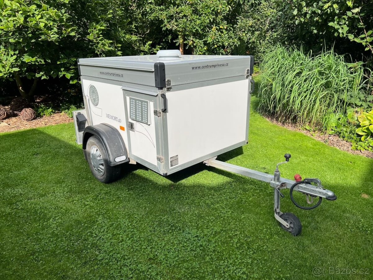 WT metall TH3 přívěsný vozík na psy - 3