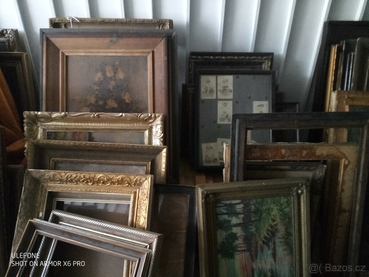 Rámy starožitné od obrazů - 3