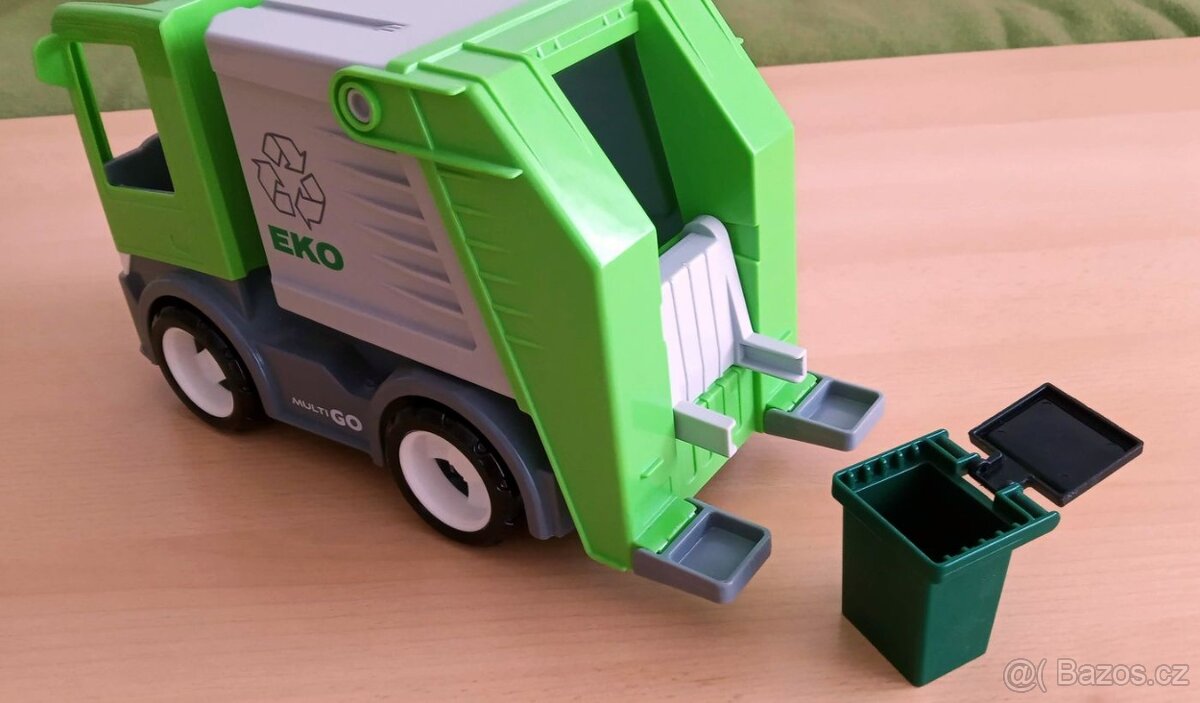 Popelářský vůz Multi GO pro IGRÁČKA - skvělý stav vč figurky - 3