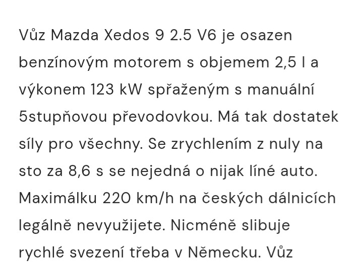 Mazda XEDOS 9 - 3
