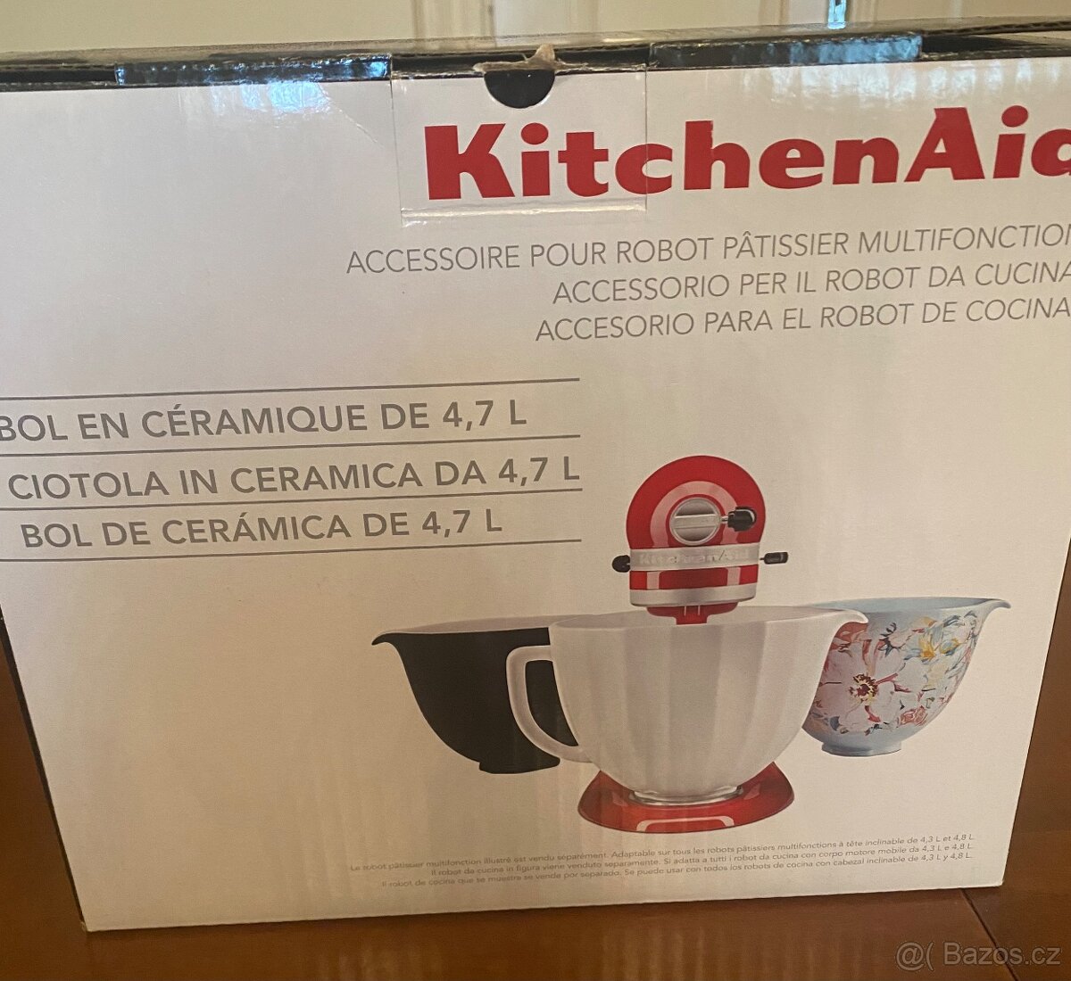 Kitchen aid mísa keramická 4,7 l nova v původním obslu - 3