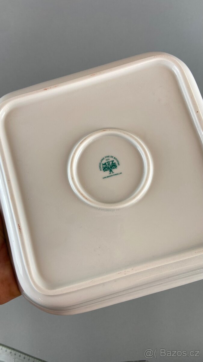 Miska čtyřhranná husičky Moritz Zdekauer 24x24cm - 3