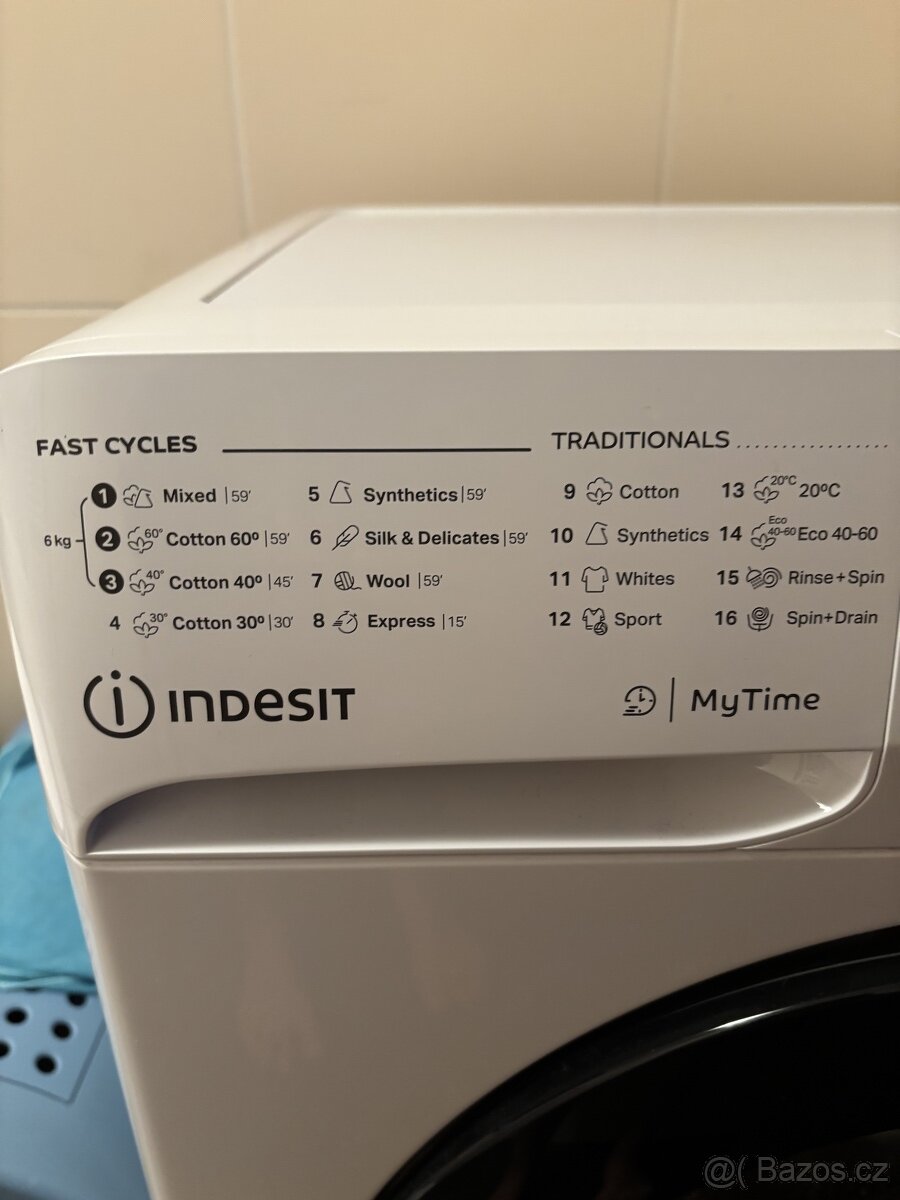 Pračka Indesit MTWE 61283 (6 kg inverter motor) - 3