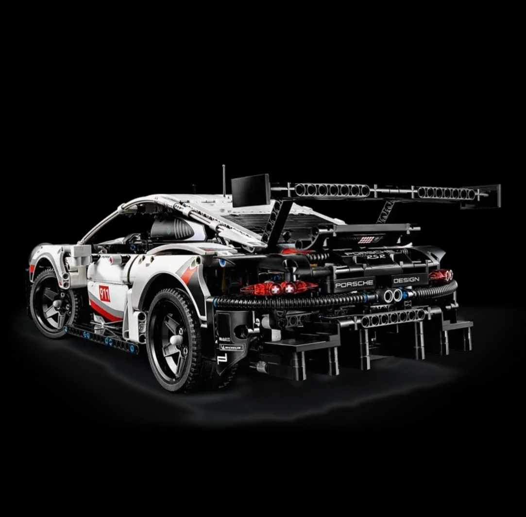 Nová velká stavebnice Porshe 911 závodní auto 1580 dílků dél - 3