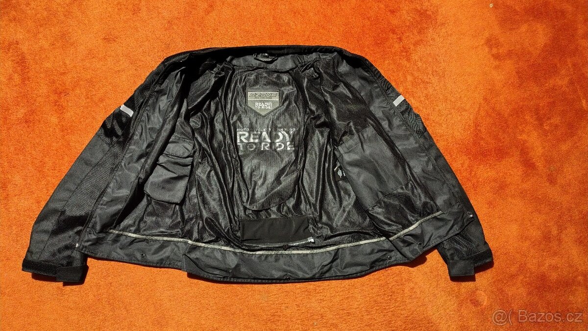 Prodám pánskou letní moto bundu OZONE - 3