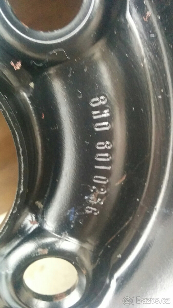 Dojezdovka dojezdove kolo rezerva VW Up Citigo 4x100 - 3