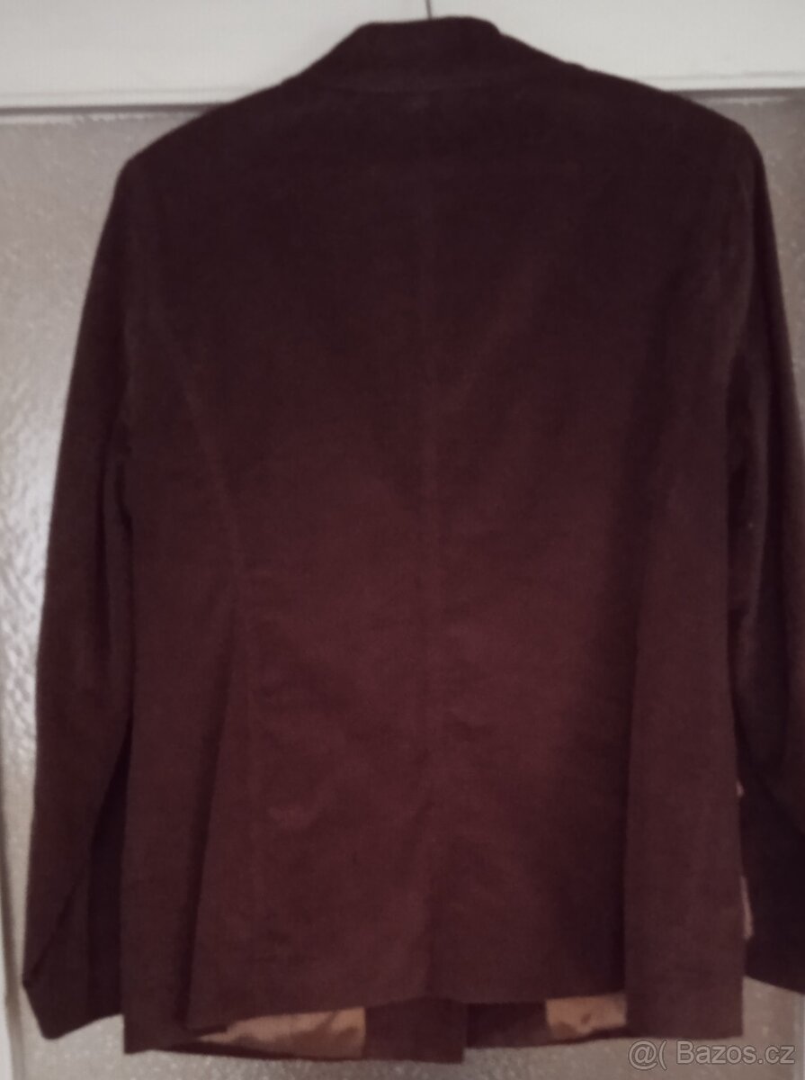 Dámské manšestrové sako - 3
