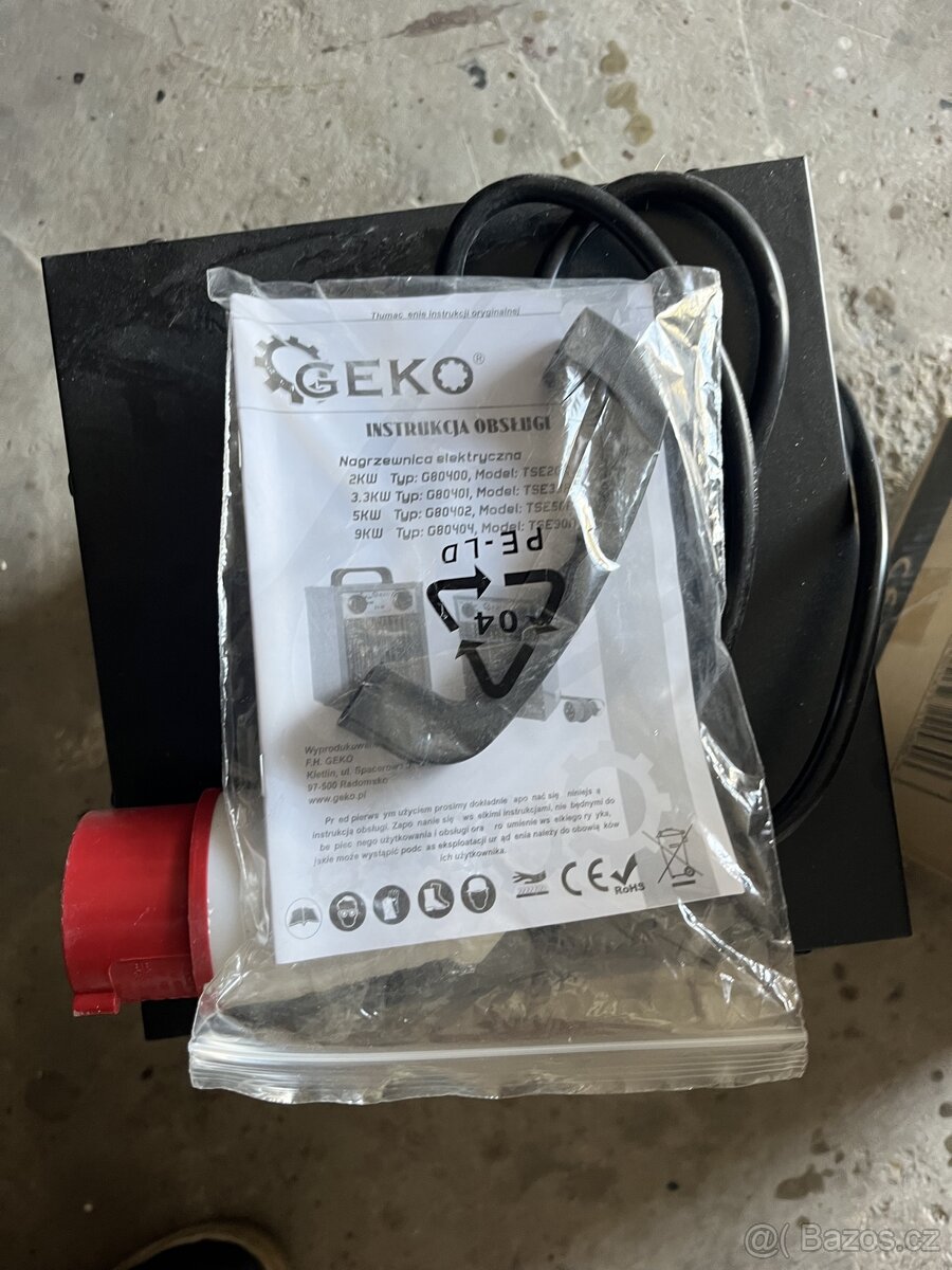 Geko 5kw, elektricke topeni - 3