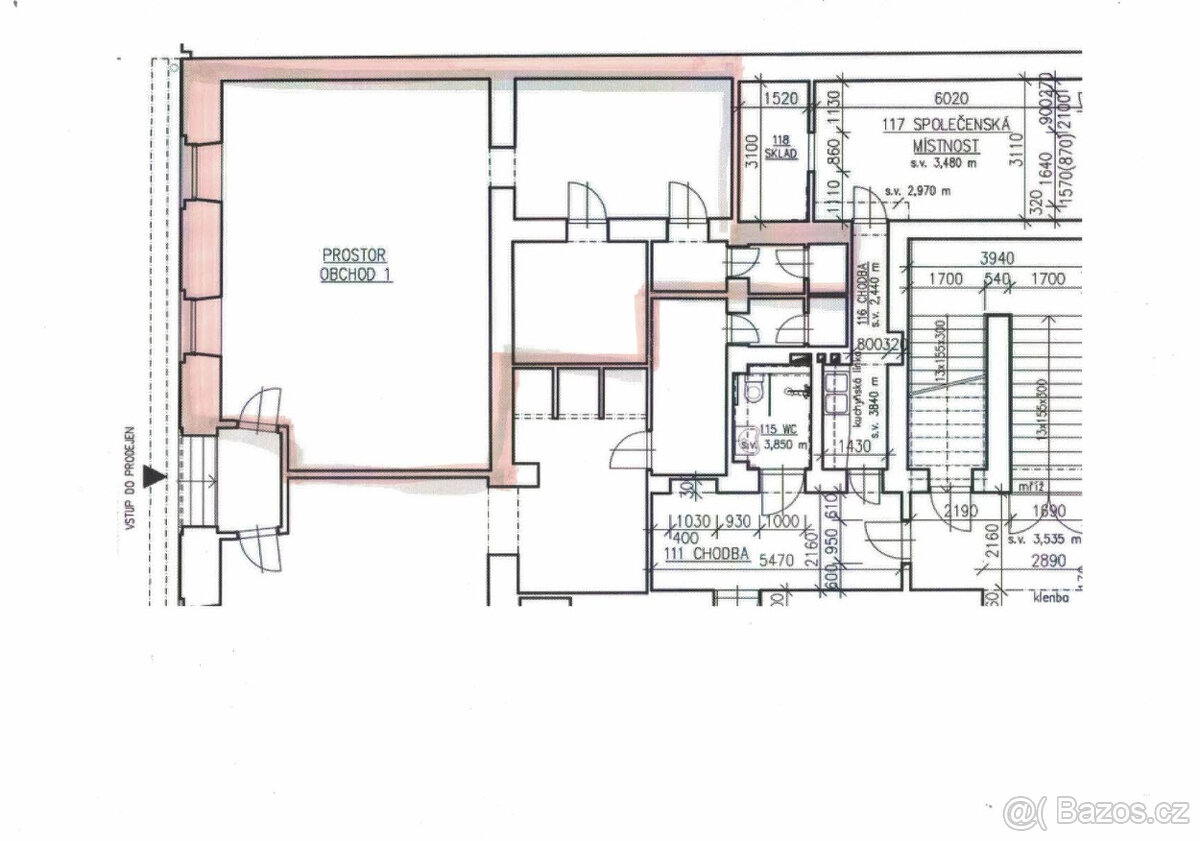 Obchod v centru Brna na Joštové - 3
