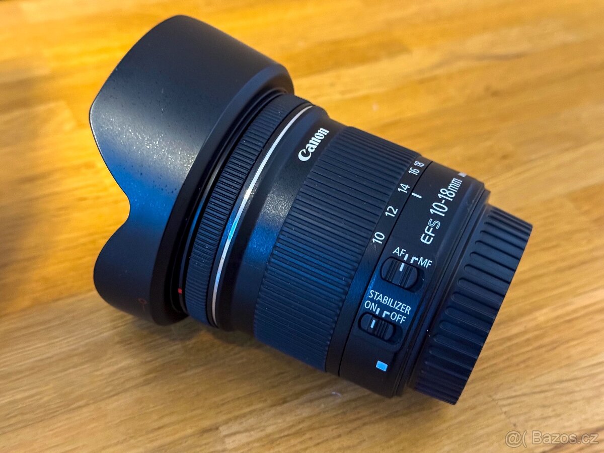 Širokoúhlý objektiv Canon EF-S 10-18 mm f/4,5-5,6 IS STM - 3