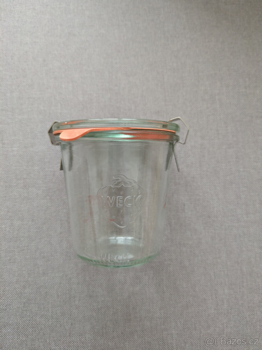 Sklenice od svíčky; 8,5 cm v průměru - 3