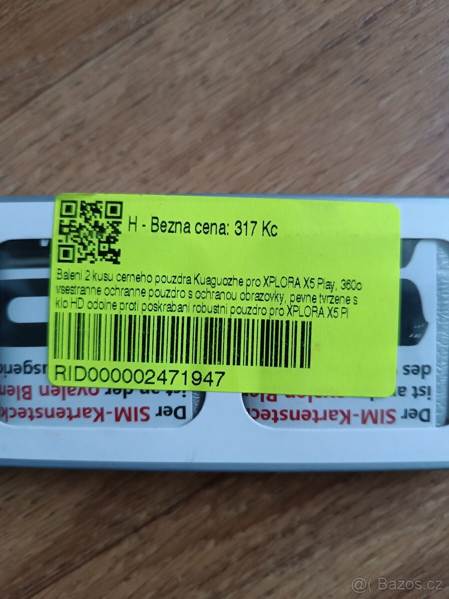 2ks černý kryt pro XPLORA X5 Play - 3