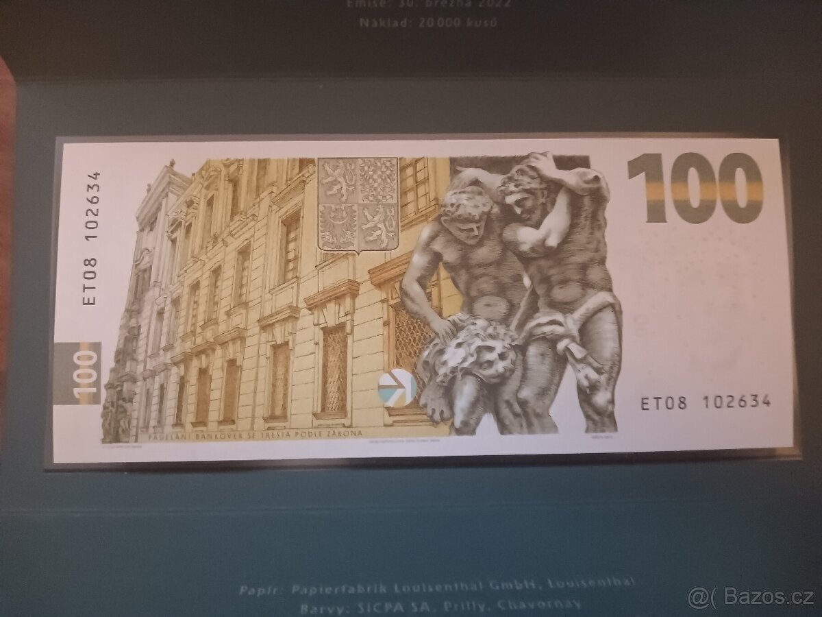 Pamětní bankovka Engliš - 3
