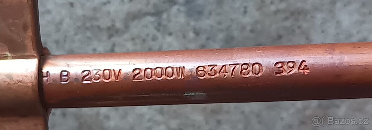 Topné těleso 2000W - 3