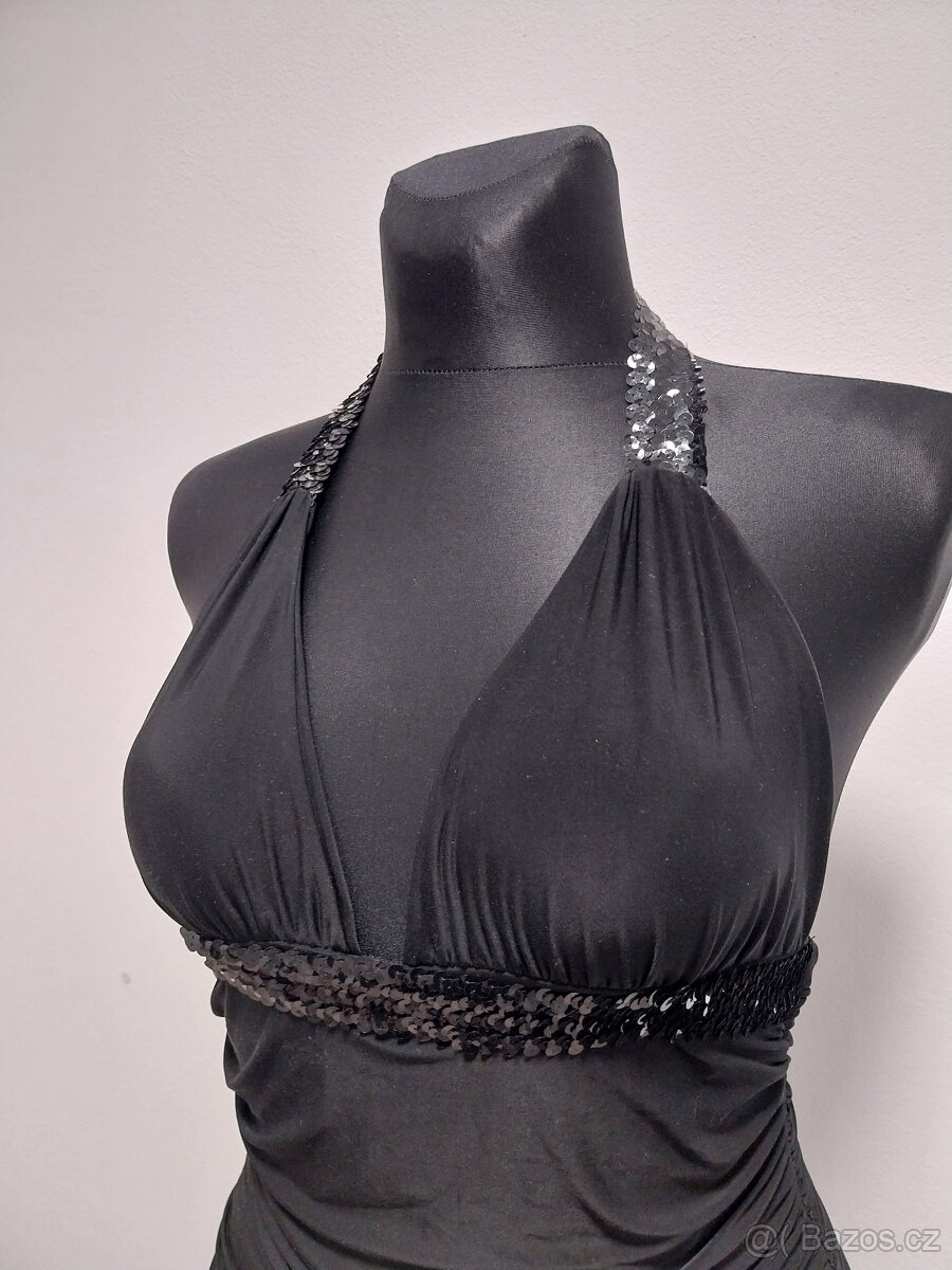 Luxusní top s flitry - vel. M/L - 3