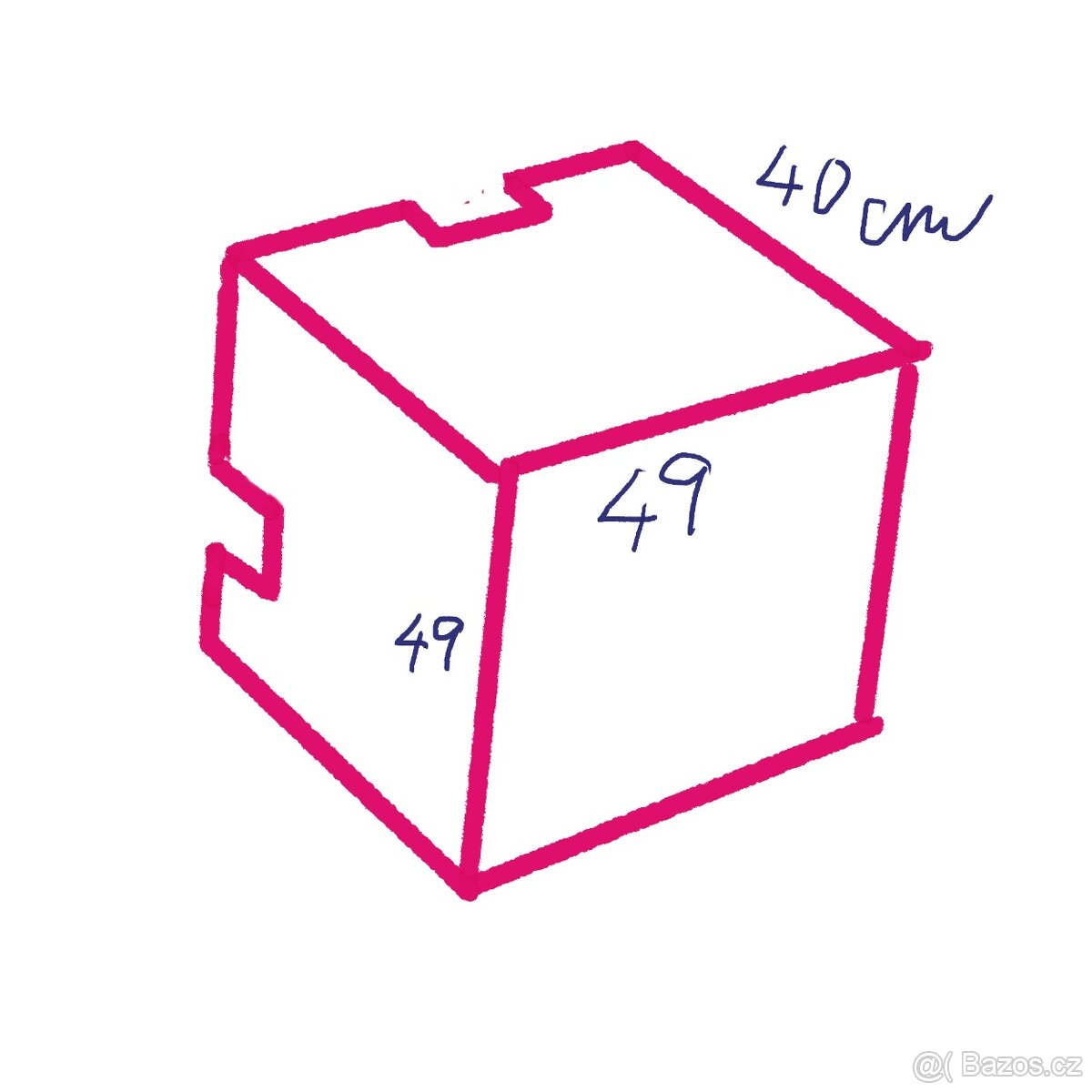 Stolička / box k radiátoru do bytu v panelovém domě - 3