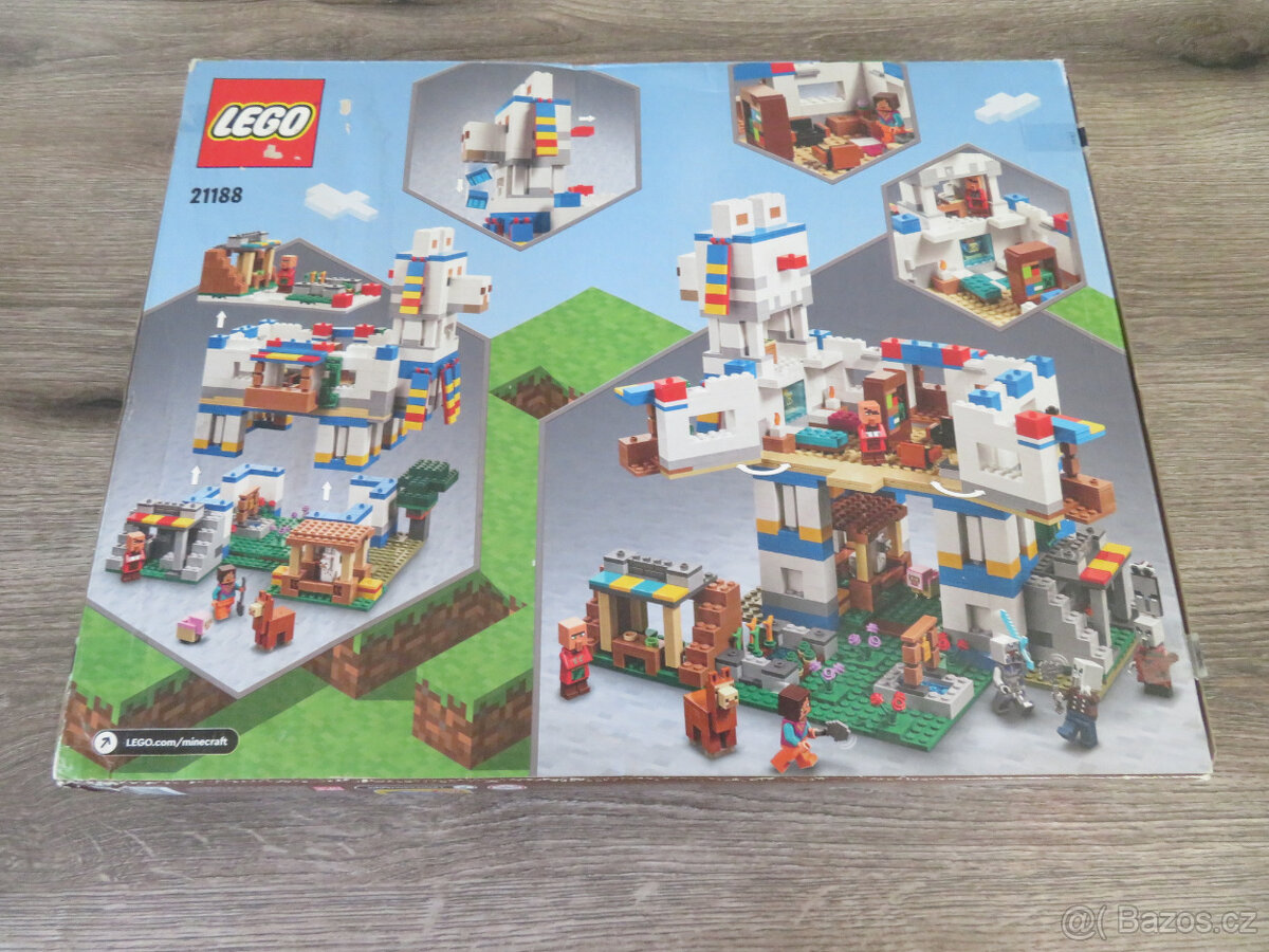 LEGO Minecraft 21188 Llama Village + 21155 Creeperův důl - 3