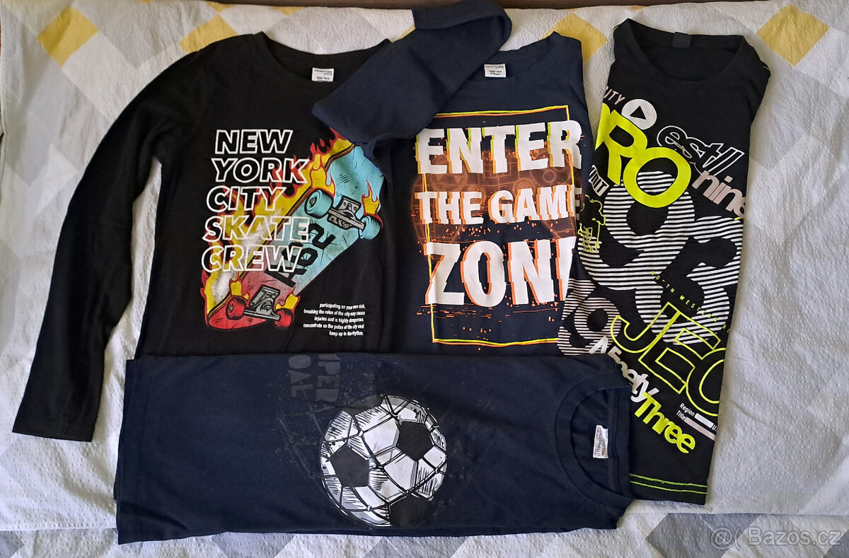 Chlapecká trika vel. od 146 do 158 - 3