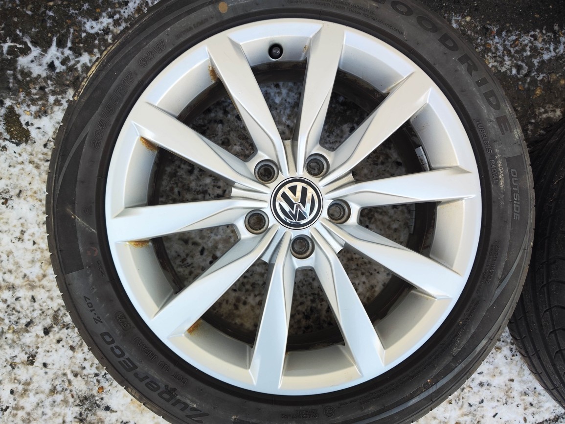 17"letní alu sada Dijon 5x112 origo Golf 7 GTI Octavia 3 RS - 3