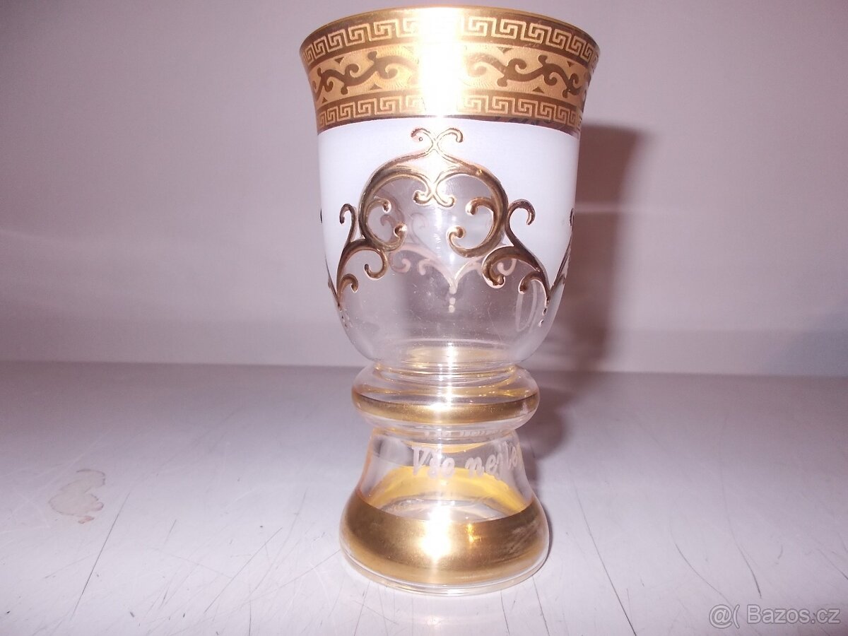 Sklenice z bohémského skla - 3