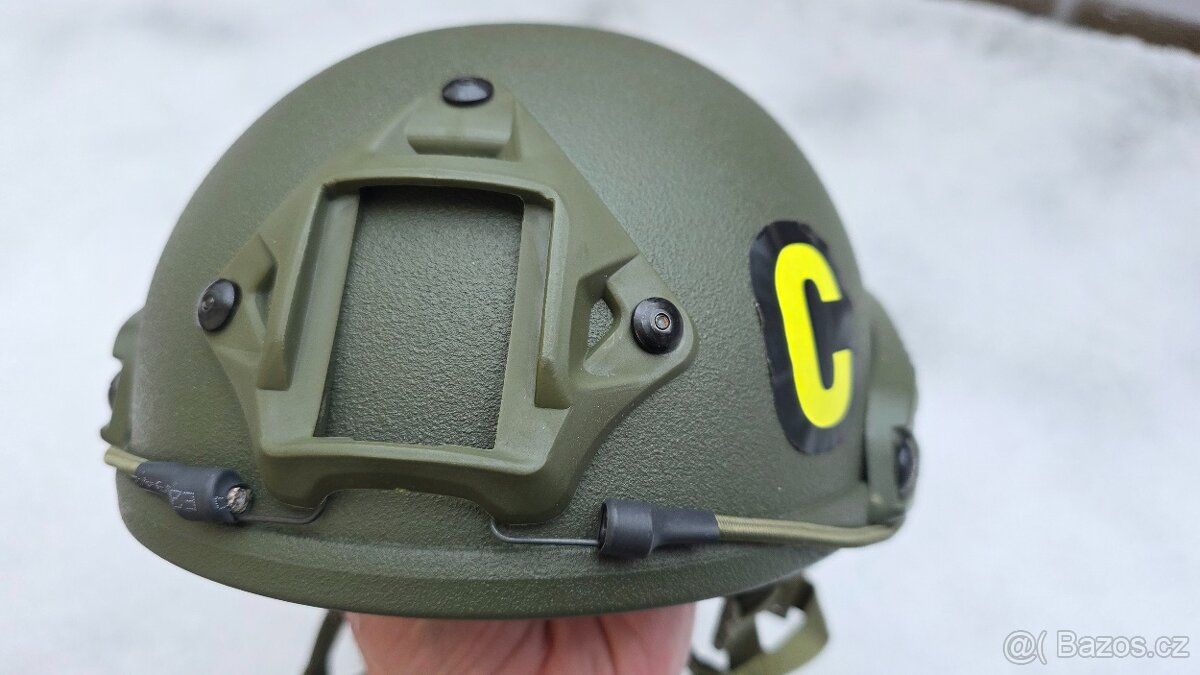 fast balistická zátěžová přilba neprůstřelná taktická ačr - 3