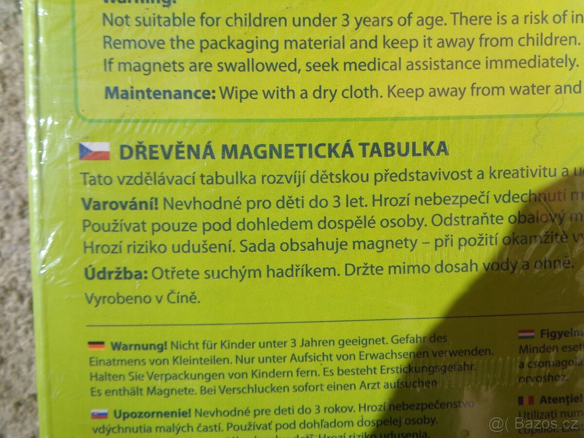 Magnetická tabulka naučná - 3
