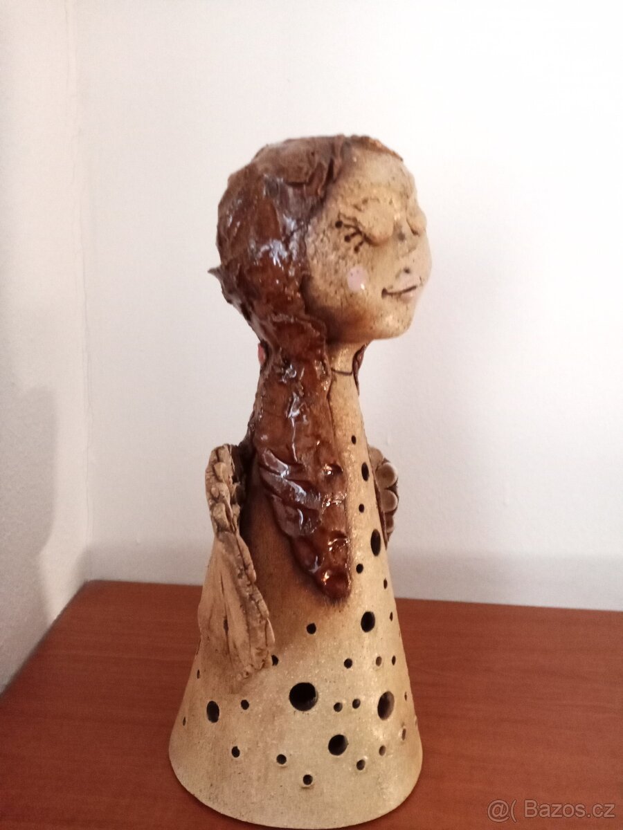 Nová keramika andělka na ochranu - 3