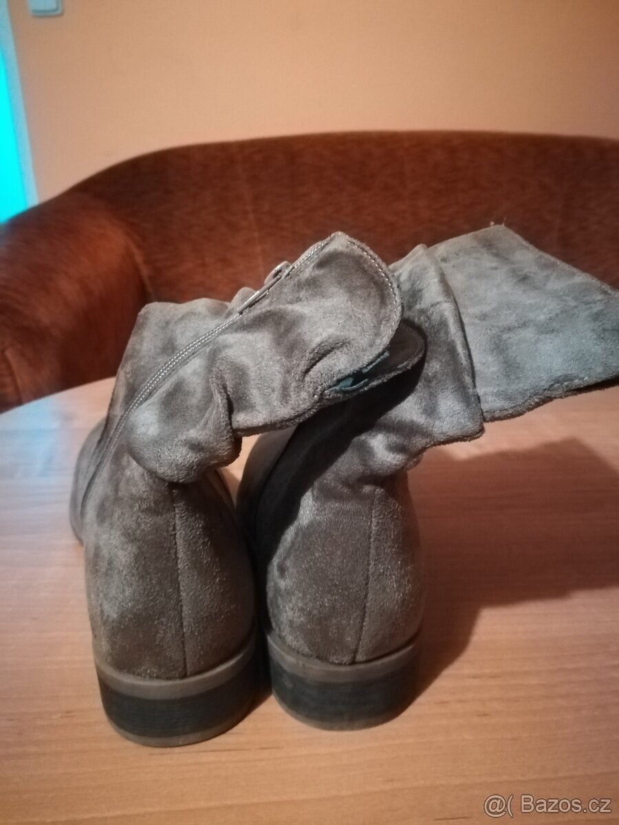 NOVÉ nízké kozačky vel. 37 - 3