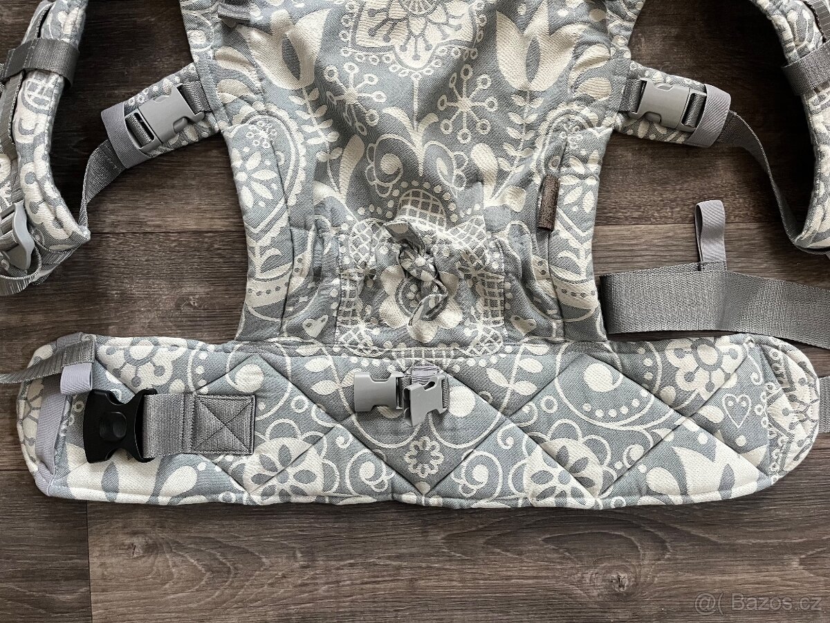 Nosítko Be Lenka Mini Folk Grey - 3