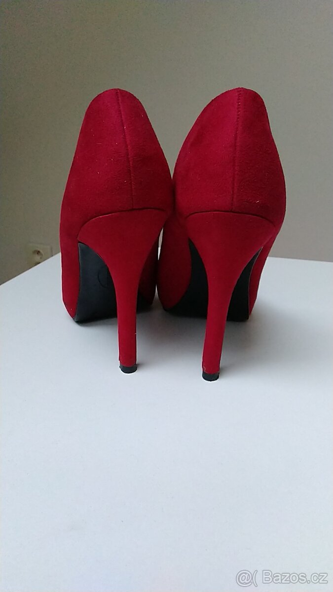 Semišové lodičky - 3