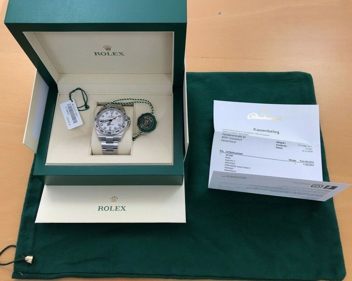 Rolex Explorer II - Pánské hodinky Bílé - 3