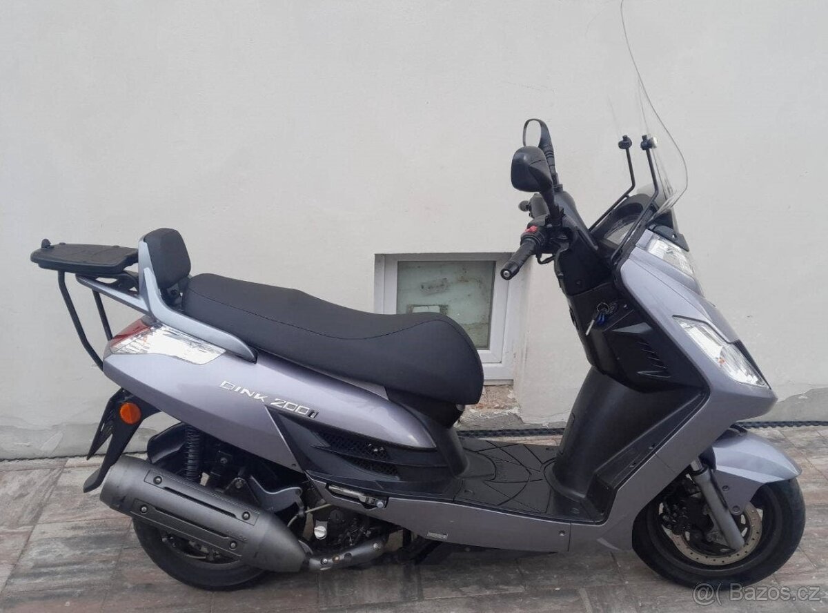 Kymco Dink 200i, 2016, CZ doklady, ZIMNÍ CENA - 3