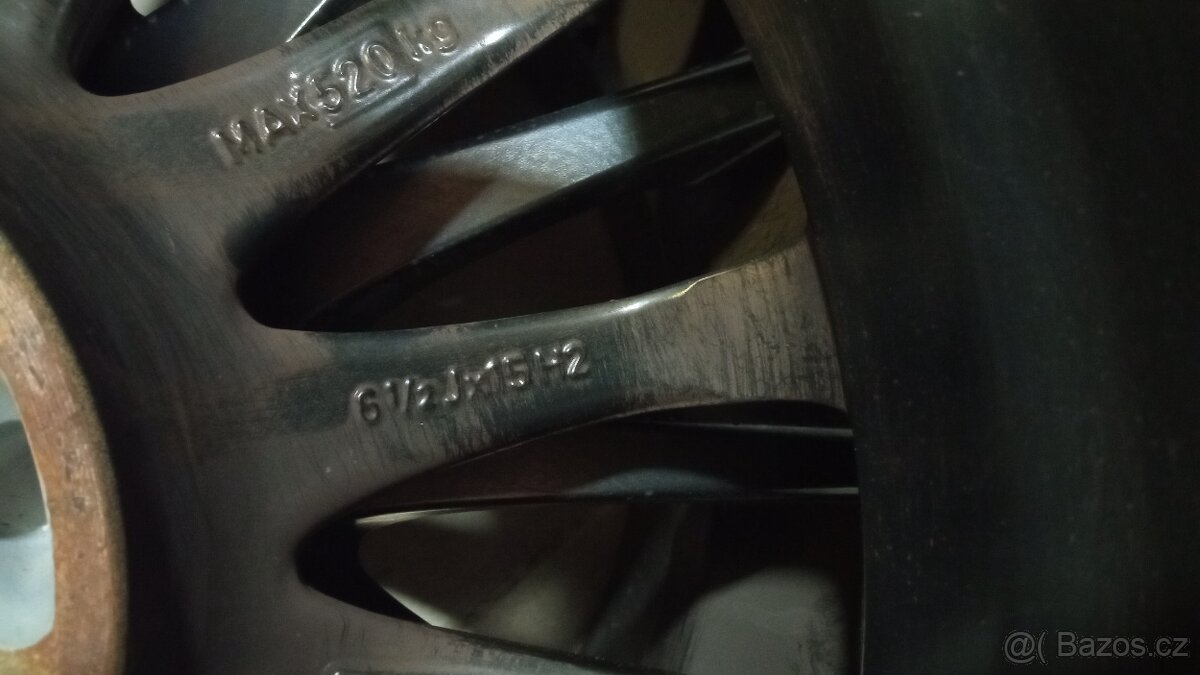 alu disky R15 VW 6,5J15x112 ET47 - 3