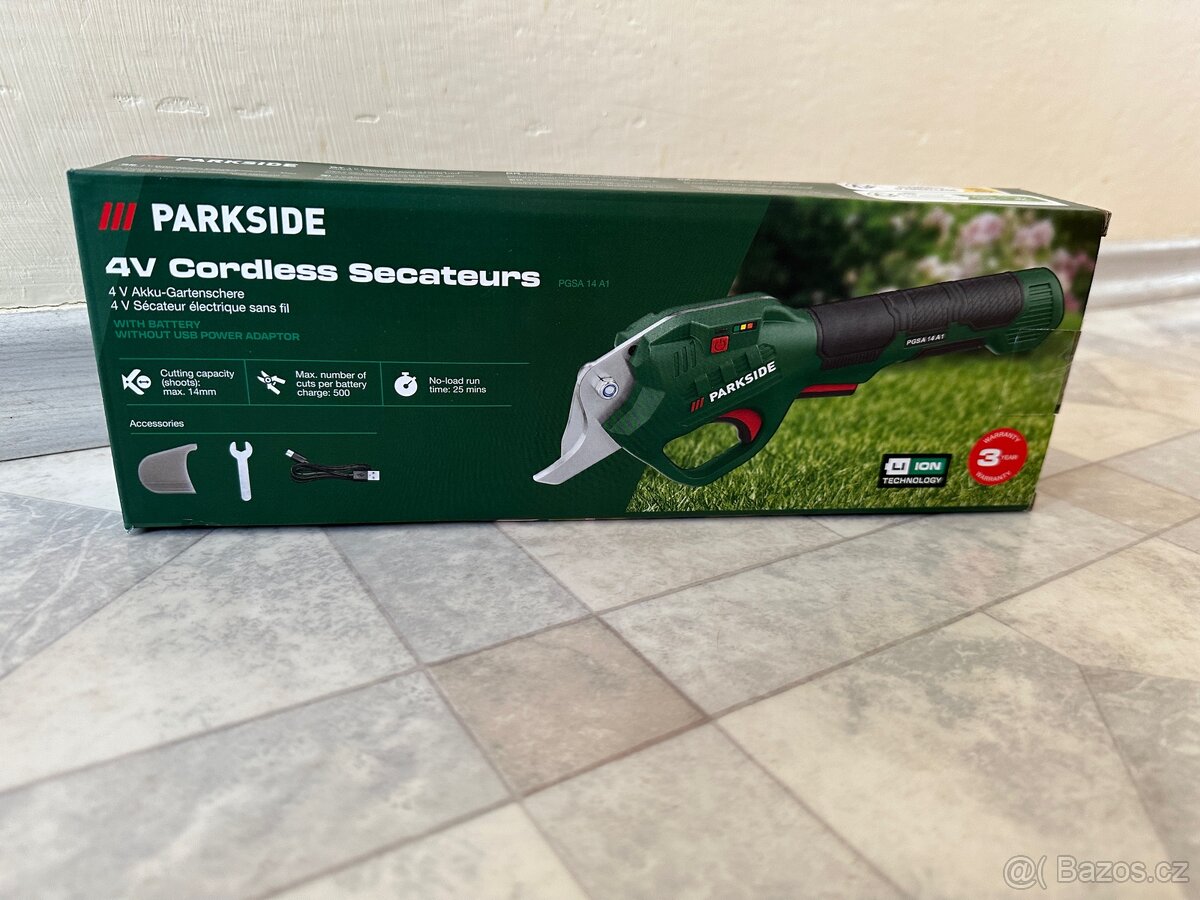 Aku zahradní nůžky | Parkside - 3