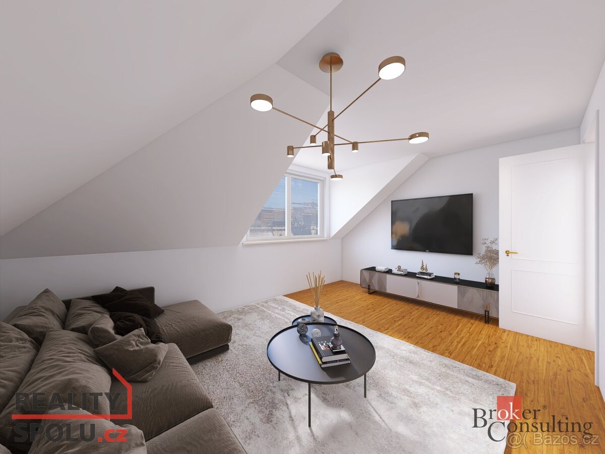 Prodej, byty/3+kk, 73.9 m2, Heydukova 1220/16, Libeň, 18000 - 3