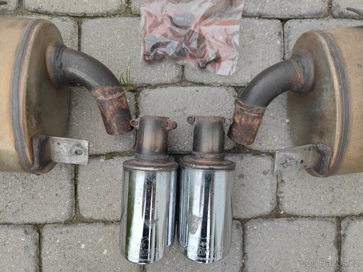 PORSCHE 986 BOXSTER ZNACKOVY CELONEREZOVY VYFUK SUPERSPRINT - 3