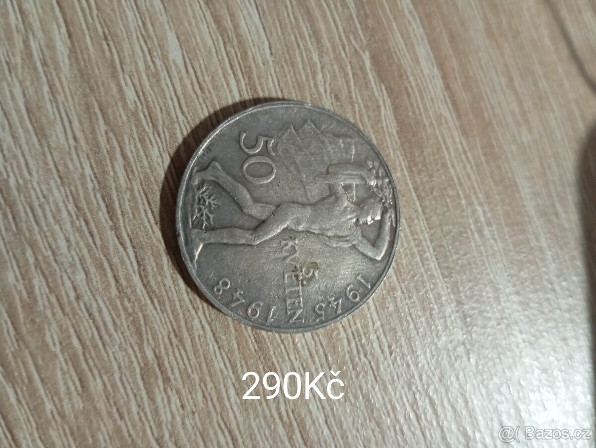 Stříbrné mince , cca 350ks - 3