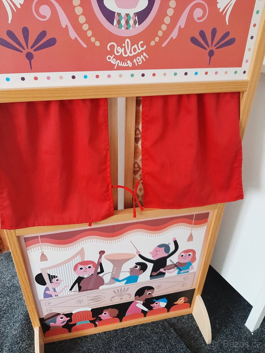 Vilac Dřevěné dětské divadlo Mon Joli - 3