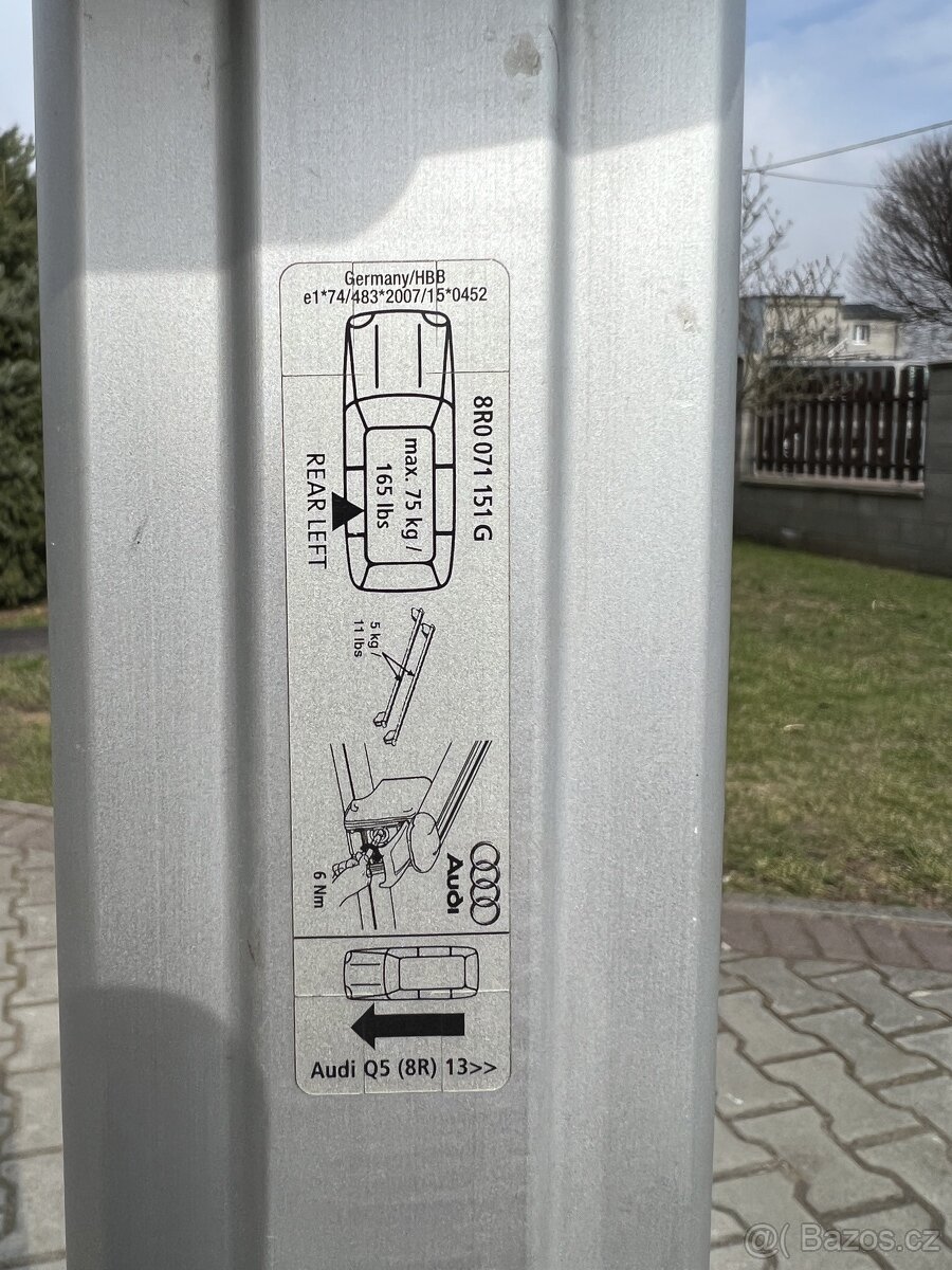 Audi Q5 střešní nosiče - 3