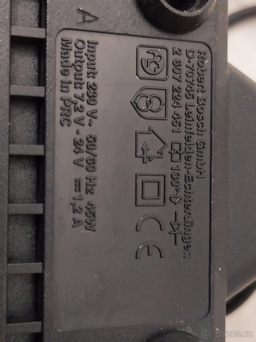 Nabíječky: BOSCH, RYOBI a Li-lon Aku 67,2V - 3