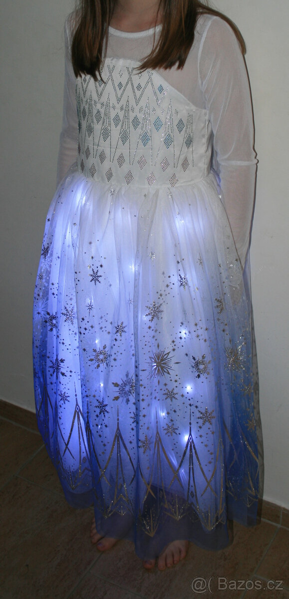 Šaty pro princeznu - bílé - 3