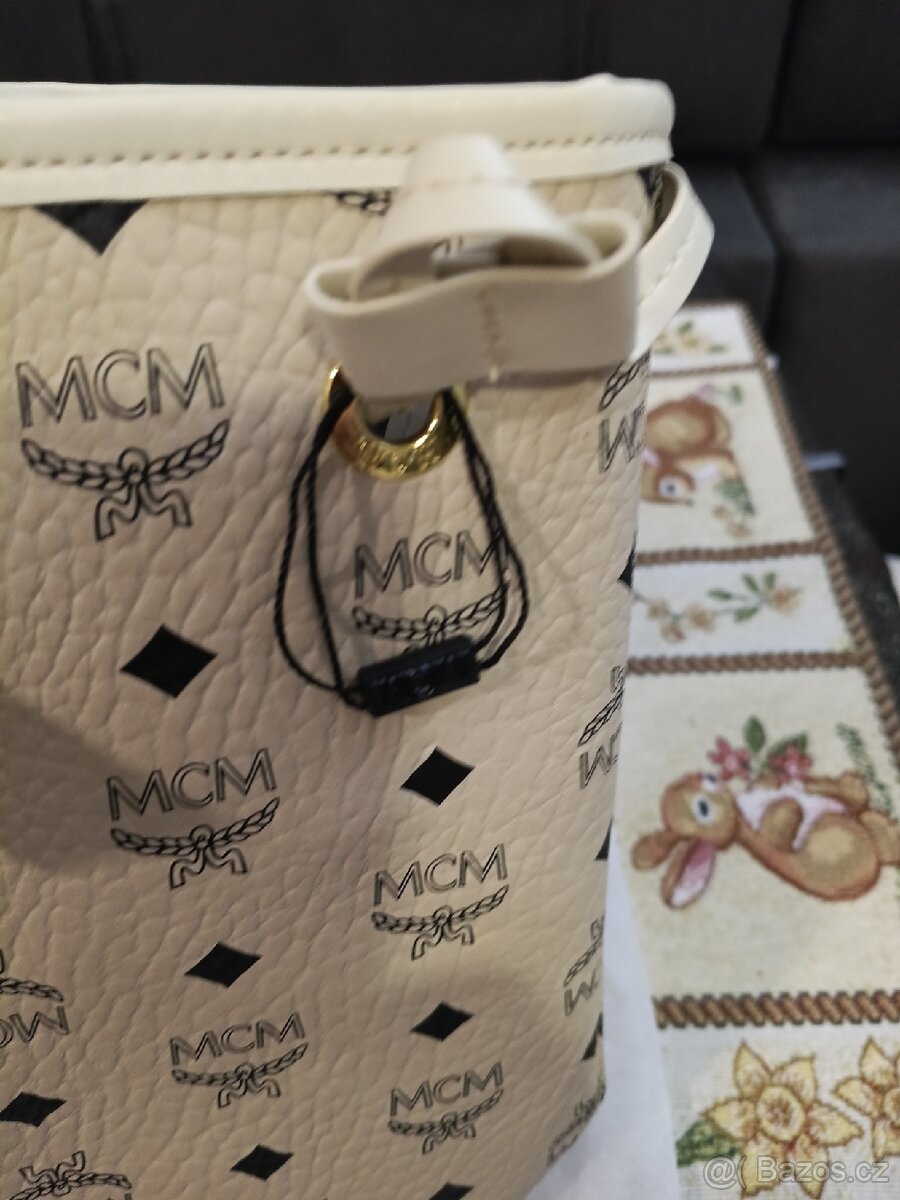 Dámská kožená taška MCM - 3