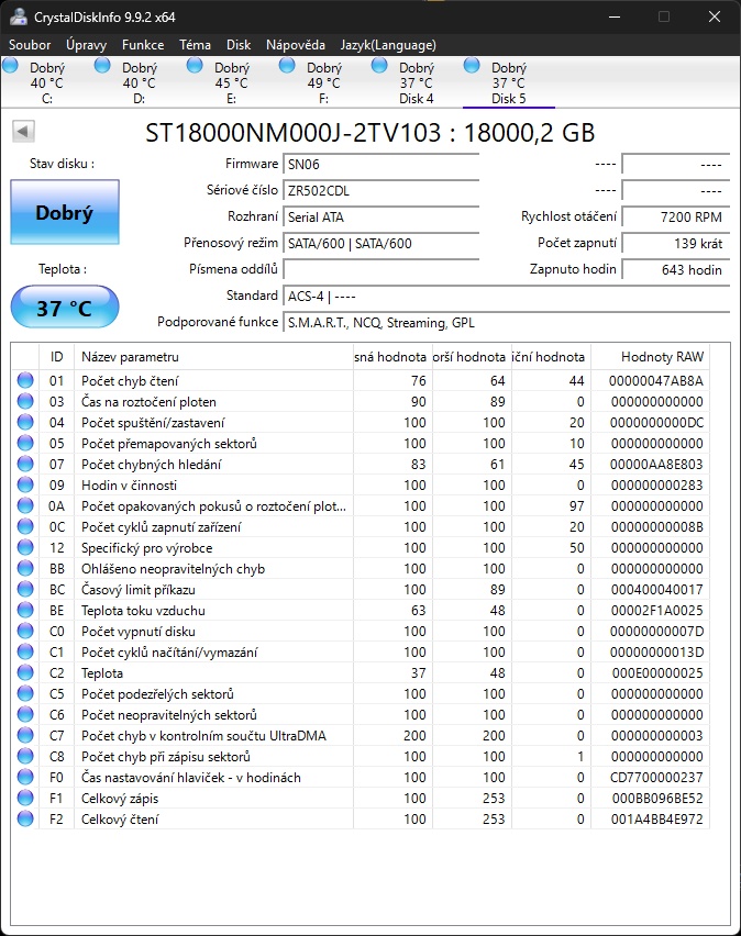 HDD Seagate Exos X18 18TB - 3