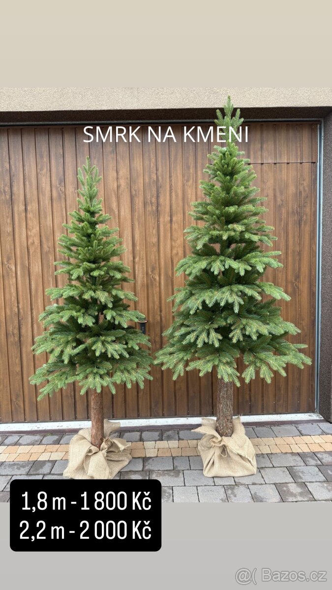 Uměle vánoční stromky do domácnosti i na zahradu - 3