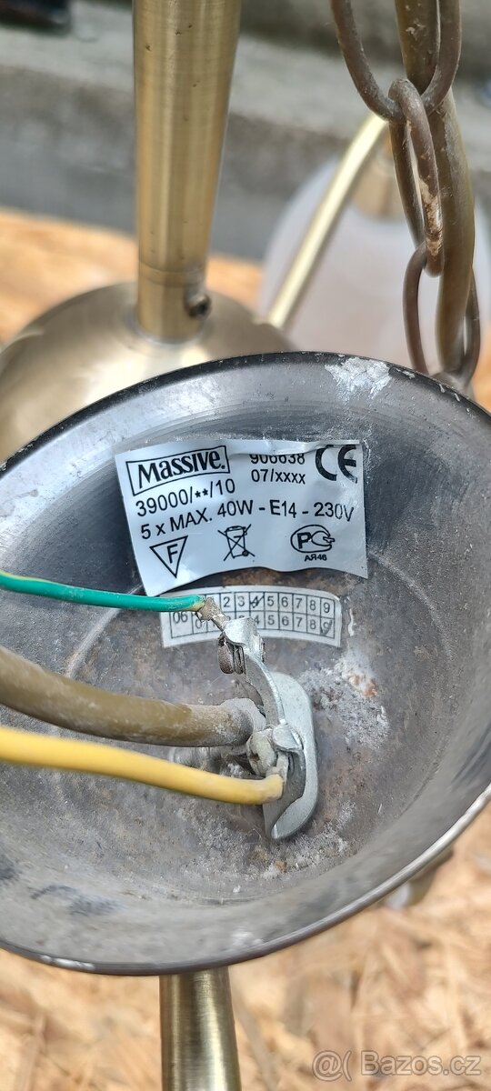 Lustr pět ramen - 3