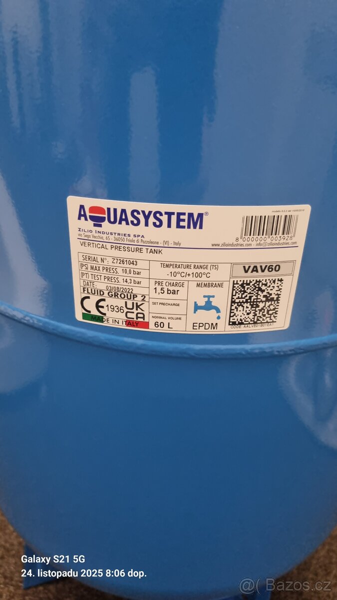 Nádoba VAV60 s vakem - 3