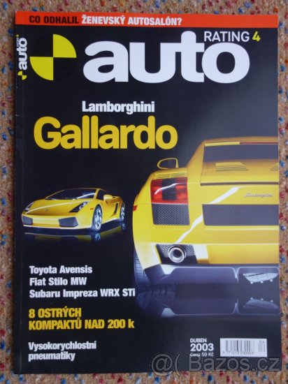 Časopisy Auto Tip a Auto Rating - 3