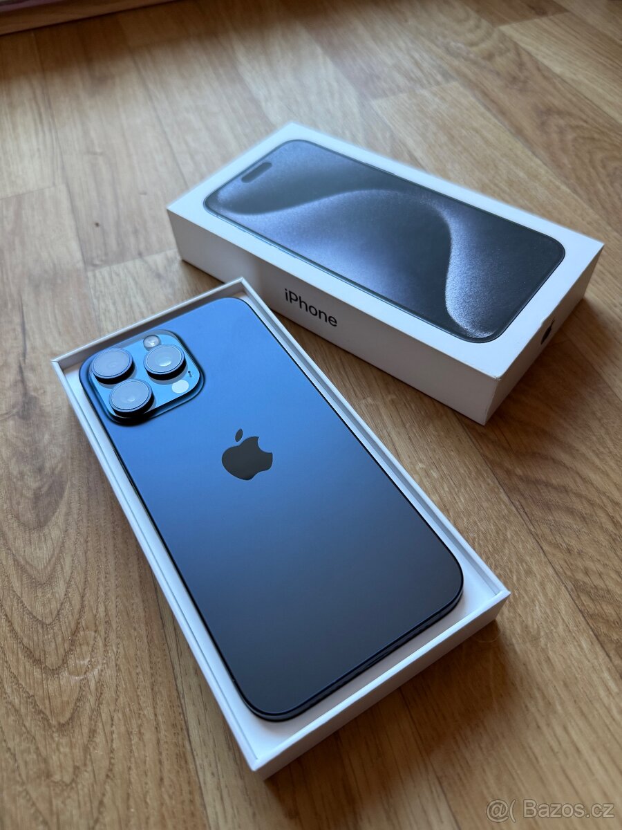 Apple iPhone 15 Pro Max 256GB modrý - 3