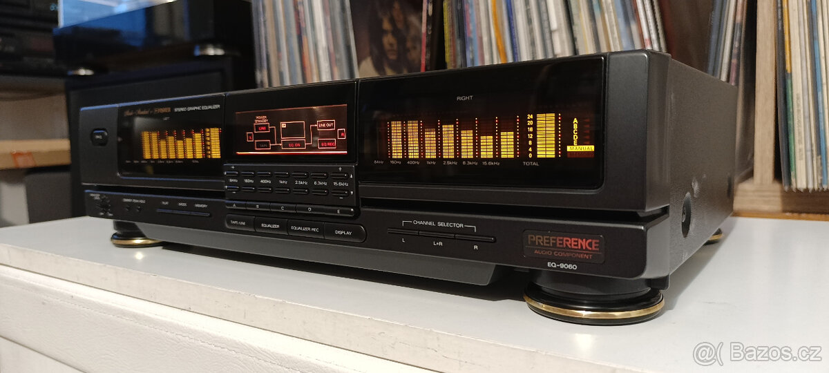 FISHER EQ-9060 Stereo Graphic Equalizer / Analyzer - 3