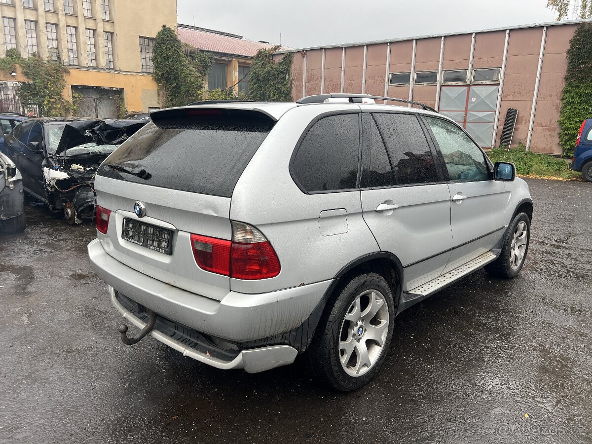 Bmw x5 e53 3.0d 160kw MANUÁL na díly - 3